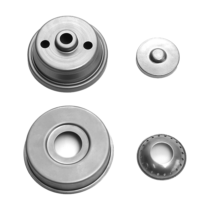 Roestvrijstalen stempelende onderdelen